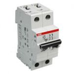 (под заказ) Автоматический выключатель S202 D0,5А/2п/ 6,0кА на Din-рейку STOS202 D0.5 (АВВ)