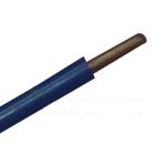 (Dн=4,4 мм, Р=0,045 кг/м) Провод ПВ1 4,0 кв.мм голубой (Москабельмет)