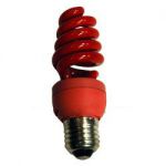 ("спираль", 9Вт соотв. 45Вт) Лампа 15Вт Z7CR15ECB E27 компактная люмин. энергосберегающая красная (Ecola Китай)