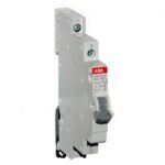 (0,5 модуля) Переключатель E214-25-101 25А 1 переключающий контакт (I-0-II)  на DIN-рейку (АВВ)