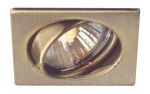 (IP20, 80х80мм) Светильники Quartz.59323/06/10 3x50Вт GU10(упак.3 шт) поворотные бронза с лампами (Massive Бельгия)
