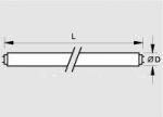Лампа 18Вт TL D 18W/89 G13 D=26мм L=600мм  люминесцентная, для подсветки аквариумов (PHILIPS)