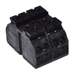 (32А) Блок 862-0552 клеммный 2х2 пары безвинтовых клемм 0,5-4,0 кв.мм чёрный (Wago) ― Kabel-electro.ruE-mail: city-electro@bk.ru Phone:(499)641-04-21
