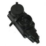 (16А, 250В) Блок ВЕМ 10-242 2 розетки "евр" кабельный с крышками резиновый IP44 (Bemis Турция)