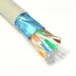 (Витая пара) Кабель сетевой FTP 4х2х0,5 мм 535004CC4P категория 5е ПВХ (General Cable Испания)