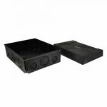 (чёрная) Коробка KD5350 пластиковая 210х260х116мм без сальников IP66 12 вводов ударопрочная(Hensel Германия)