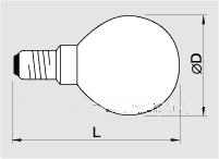 Лампа 60Вт CLAS P FR 60W E27 накаливания, "шарик", матовая (OSRAM) ― Kabel-electro.ruE-mail: city-electro@bk.ru Phone:(499)641-04-21