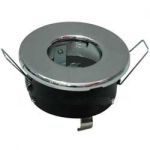 Светильник Aqua-1.LX01AQUA-СZ 50Вт GU5.3 D=85мм встраиваемый хром IP44 (Lightex Италия)