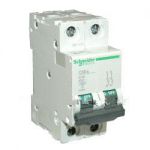 (характеристика С) Автоматический выключатель С60а 23866 C20А/2п/ 4,5 кА на Din-рейку (Schneider Electric)