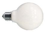 Лампа 60Вт BELLA G95 SIL 60W E27 накаливания, "шар", опаловая (OSRAM)